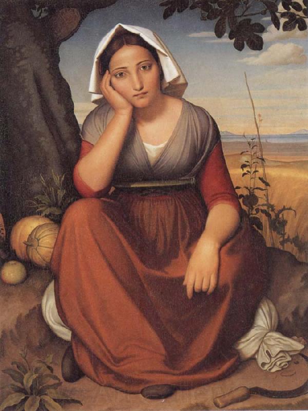 Friedrich overbeck Vittoria Caldoni Germany oil painting art
